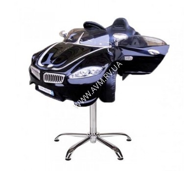 Детское парикмахерское кресло BMW Cabrio B3 black
