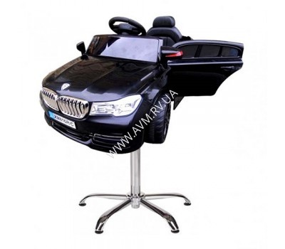 Детское парикмахерское кресло BMW Cabrio B4 black