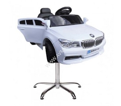 Детское парикмахерское кресло BMW Cabrio B4 white